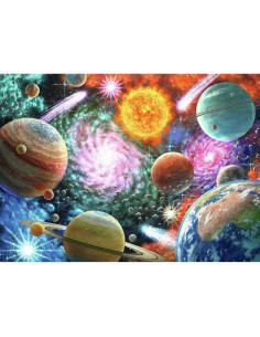 Puzzle Planetele Sistemului Solar, 100 Piese,RVSPC13346