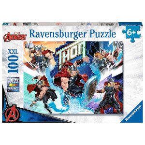 Puzzle Avengers Thor, 100 Piese,RVSPC13376 2