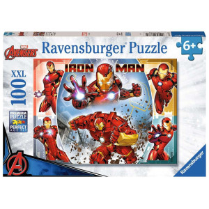 Puzzle Avengers Iron Man, 100 Piese,RVSPC13377 2