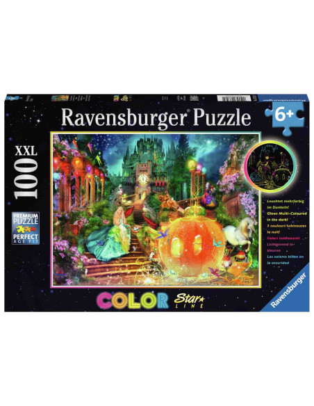 Puzzle Cenusareasa Si Dovleacul Fermecat, 100 Piese,RVSPC13357