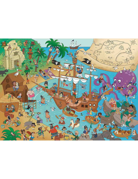 Puzzle Insula Piratilor, 150 Piese,RVSPC13349