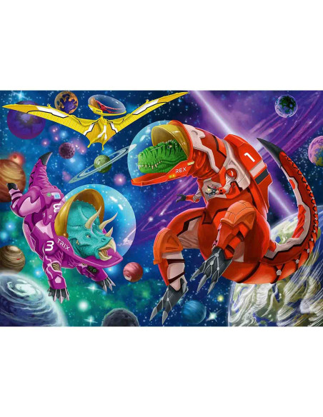 Puzzle Dinozauri In Spatiu, 200 Piese,RVSPC12976