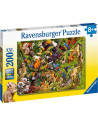 Puzzle Animale In Padurea Tropicala, 200 Piese,RVSPC13351
