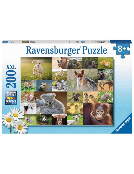 Puzzle Pui De Animale, 200 Piese,RVSPC13353