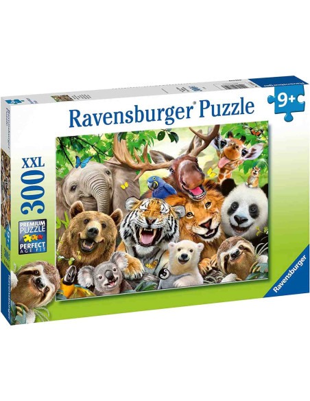 Puzzle Selfie Cu Animale Exotice, 300 Piese,RVSPC13354