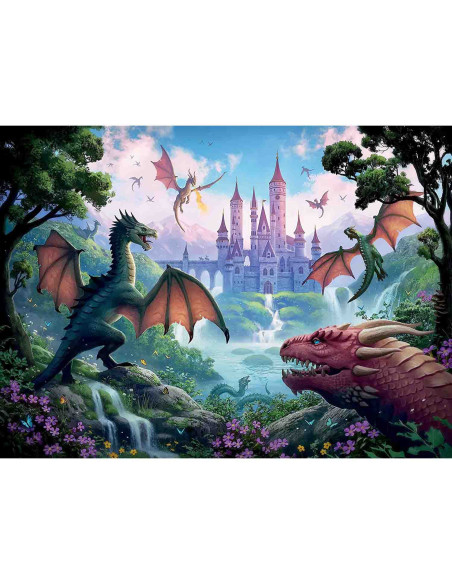 Puzzle Dragoni, 300 Piese,RVSPC13356