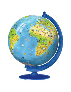 Puzzle 3D Copii - Globul Lumii, 180 Piese,RVS3D12338