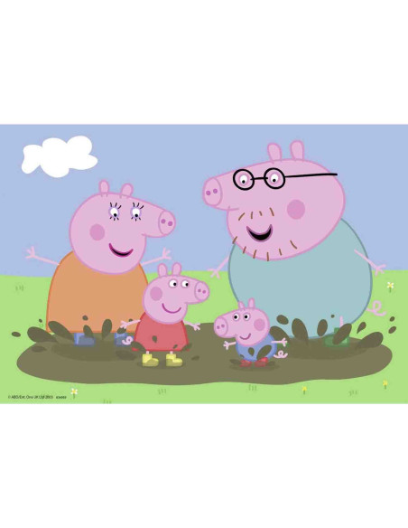 Puzzle Peppa Pig, 2X24 Piese,RVSPC09082