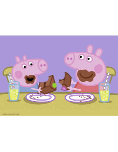 Puzzle Peppa Pig, 2X24 Piese,RVSPC09082 2
