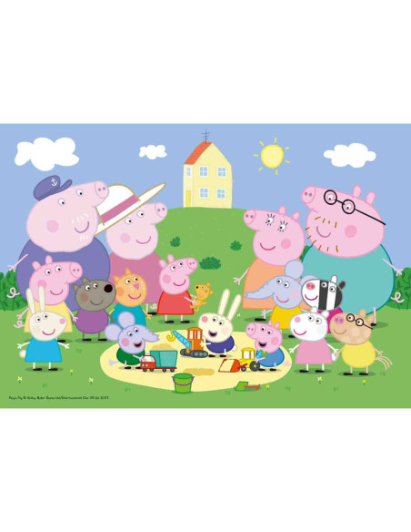 Puzzle Peppa Pig Joaca In Nisip, 35 Piese,RVSPC08632