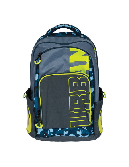 Ghiozdan anatomic compartiment laptop, URBAN BLUE&GREEN