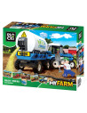 Blocki My Farm, Tractor cu cisterna, 170 piese,KB0355