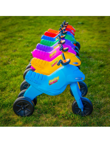 Motocicleta fara pedale, verde - ROBENTOYS,16037-4