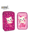 Penar echipat, 2 fermoare, 29 piese, CUTE KITTY - S-COOL,SC2179