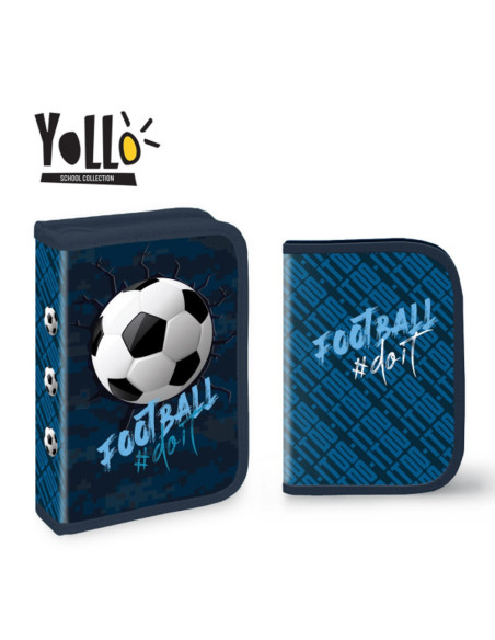 Penar echipat, 1 fermoar, 2 extensii, 30 piese, FOOTBALL -