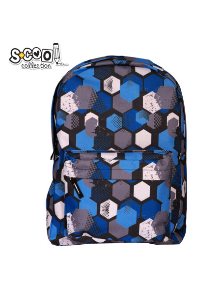 Ghiozdan CLASSIC, 30x16x43 cm - S-COOL,SC2296 Ghiozdan CLASSIC, 30x16x43 cm - S-COOL,SC2296