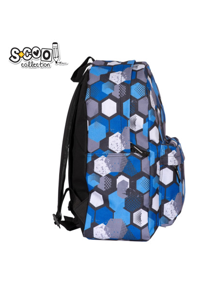 Ghiozdan CLASSIC, 30x16x43 cm - S-COOL,SC2296 Ghiozdan CLASSIC, 30x16x43 cm - S-COOL,SC2296