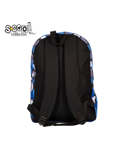 Ghiozdan CLASSIC, 30x16x43 cm - S-COOL,SC2296 Ghiozdan CLASSIC, 30x16x43 cm - S-COOL,SC2296