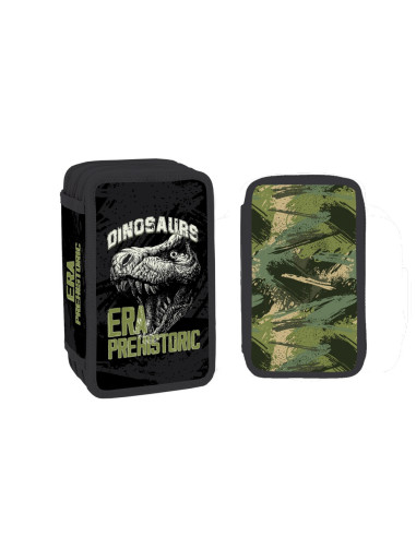 Penar echipat, 3 fermoare, 39 piese, DINO - S-COOL,SC2189