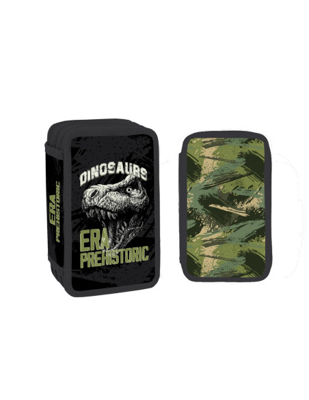 Penar echipat, 3 fermoare, 39 piese, DINO - S-COOL,SC2189