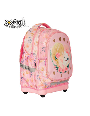 Ghiozdan anatomic GIRL, 38x39x19.5 cm - S-COOL,SC2108