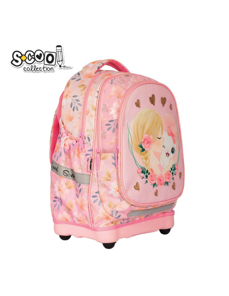 Ghiozdan anatomic GIRL, 38x39x19.5 cm - S-COOL,SC2108