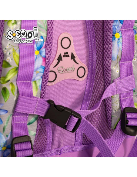 Ghiozdan anatomic LOVE, 38x39x19.5 cm - S-COOL,SC2109