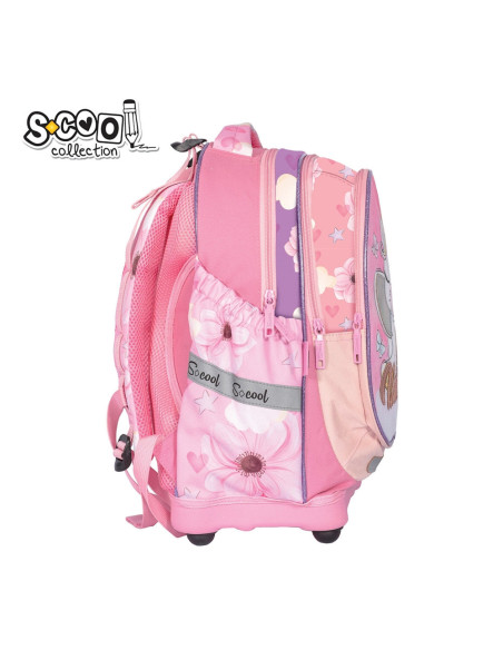 Ghiozdan anatomic LITTLE UNICORN, 38x39x19.5 cm - S-COOL,SC2112