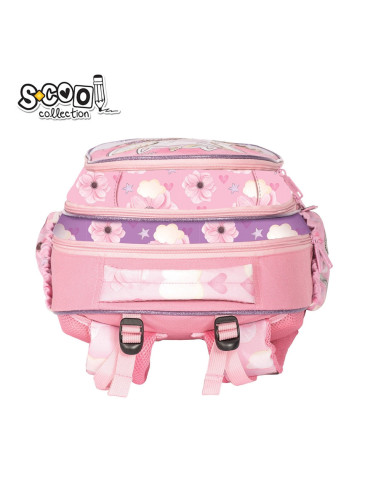 Ghiozdan anatomic LITTLE UNICORN, 38x39x19.5 cm - S-COOL,SC2112