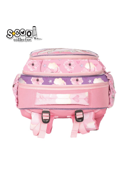 Ghiozdan anatomic LITTLE UNICORN, 38x39x19.5 cm - S-COOL,SC2112