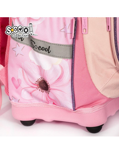 Ghiozdan anatomic LITTLE UNICORN, 38x39x19.5 cm - S-COOL,SC2112