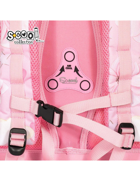 Ghiozdan anatomic LITTLE UNICORN, 38x39x19.5 cm - S-COOL,SC2112