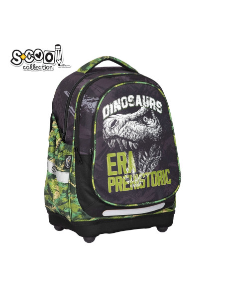 Ghiozdan anatomic DINO, 38x39x19.5 cm - S-COOL,SC2113