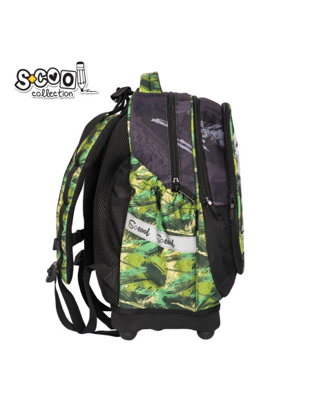 Ghiozdan anatomic DINO, 38x39x19.5 cm - S-COOL,SC2113