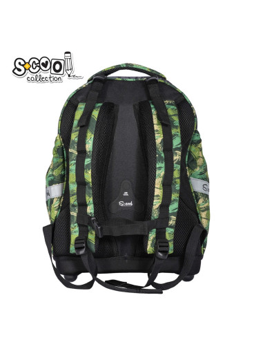 Ghiozdan anatomic DINO, 38x39x19.5 cm - S-COOL,SC2113