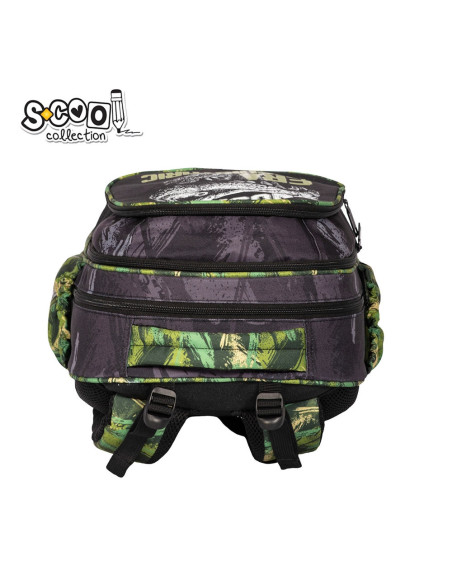 Ghiozdan anatomic DINO, 38x39x19.5 cm - S-COOL,SC2113