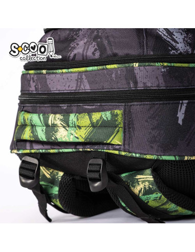 Ghiozdan anatomic DINO, 38x39x19.5 cm - S-COOL,SC2113