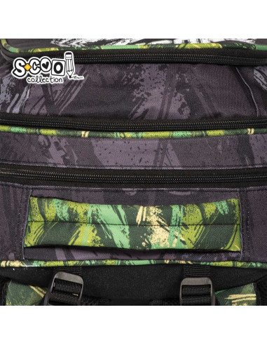 Ghiozdan anatomic DINO, 38x39x19.5 cm - S-COOL,SC2113