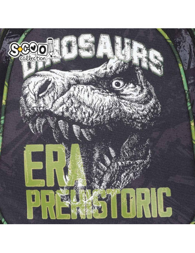 Ghiozdan anatomic DINO, 38x39x19.5 cm - S-COOL,SC2113