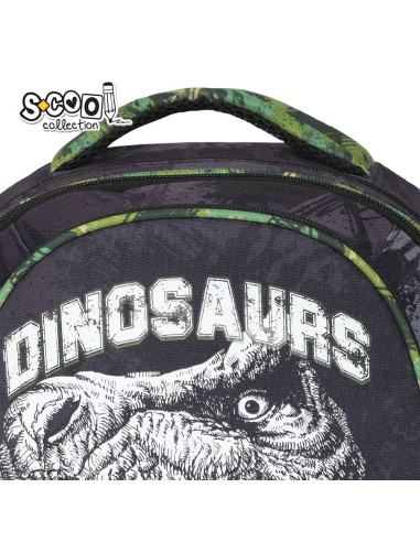 Ghiozdan anatomic DINO, 38x39x19.5 cm - S-COOL,SC2113