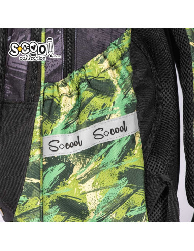 Ghiozdan anatomic DINO, 38x39x19.5 cm - S-COOL,SC2113