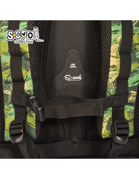 Ghiozdan anatomic DINO, 38x39x19.5 cm - S-COOL,SC2113