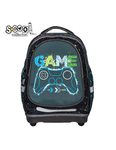 Ghiozdan anatomic GAME, 38x39x19.5 cm - S-COOL,SC2114
