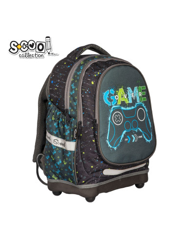 Ghiozdan anatomic GAME, 38x39x19.5 cm - S-COOL,SC2114