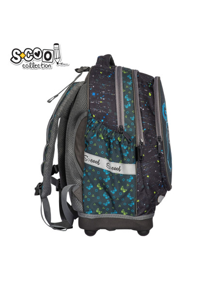 Ghiozdan anatomic GAME, 38x39x19.5 cm - S-COOL,SC2114