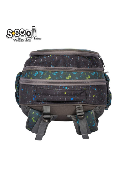 Ghiozdan anatomic GAME, 38x39x19.5 cm - S-COOL,SC2114