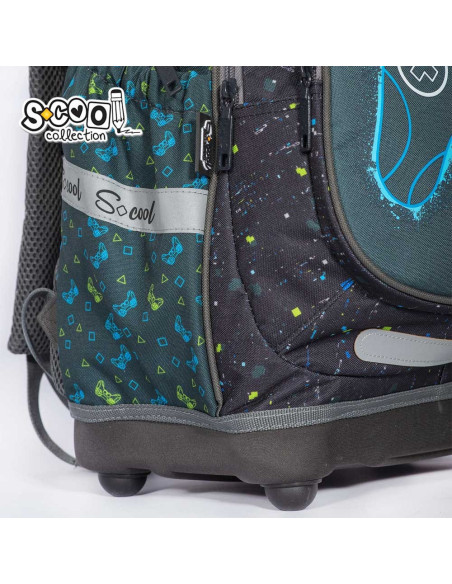 Ghiozdan anatomic GAME, 38x39x19.5 cm - S-COOL,SC2114