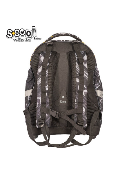 Ghiozdan anatomic FOOTBALL, 38x39x19.5 cm - S-COOL,SC2115