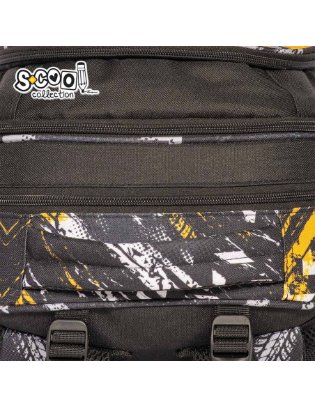 Ghiozdan anatomic FOOTBALL, 38x39x19.5 cm - S-COOL,SC2115