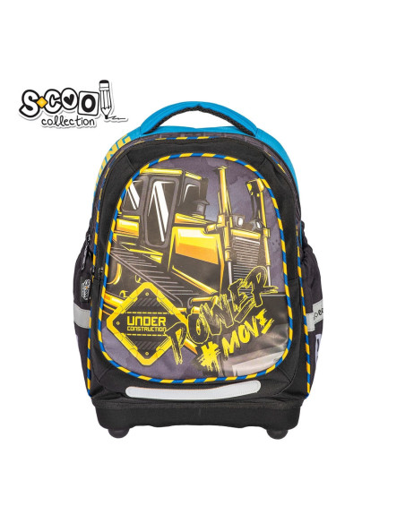 Ghiozdan anatomic POWER, 38x39x19.5 cm - S-COOL,SC2116